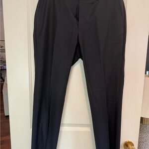 Spier & Mackay Men's Navy Herringbone Pants